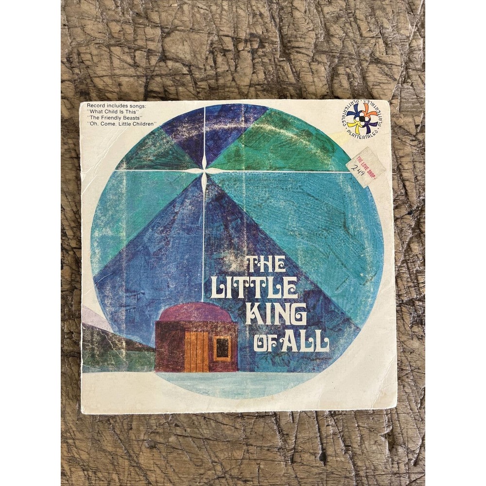 Vintage The Little King of All Read Along Book & Record Set by Plattertales Rare